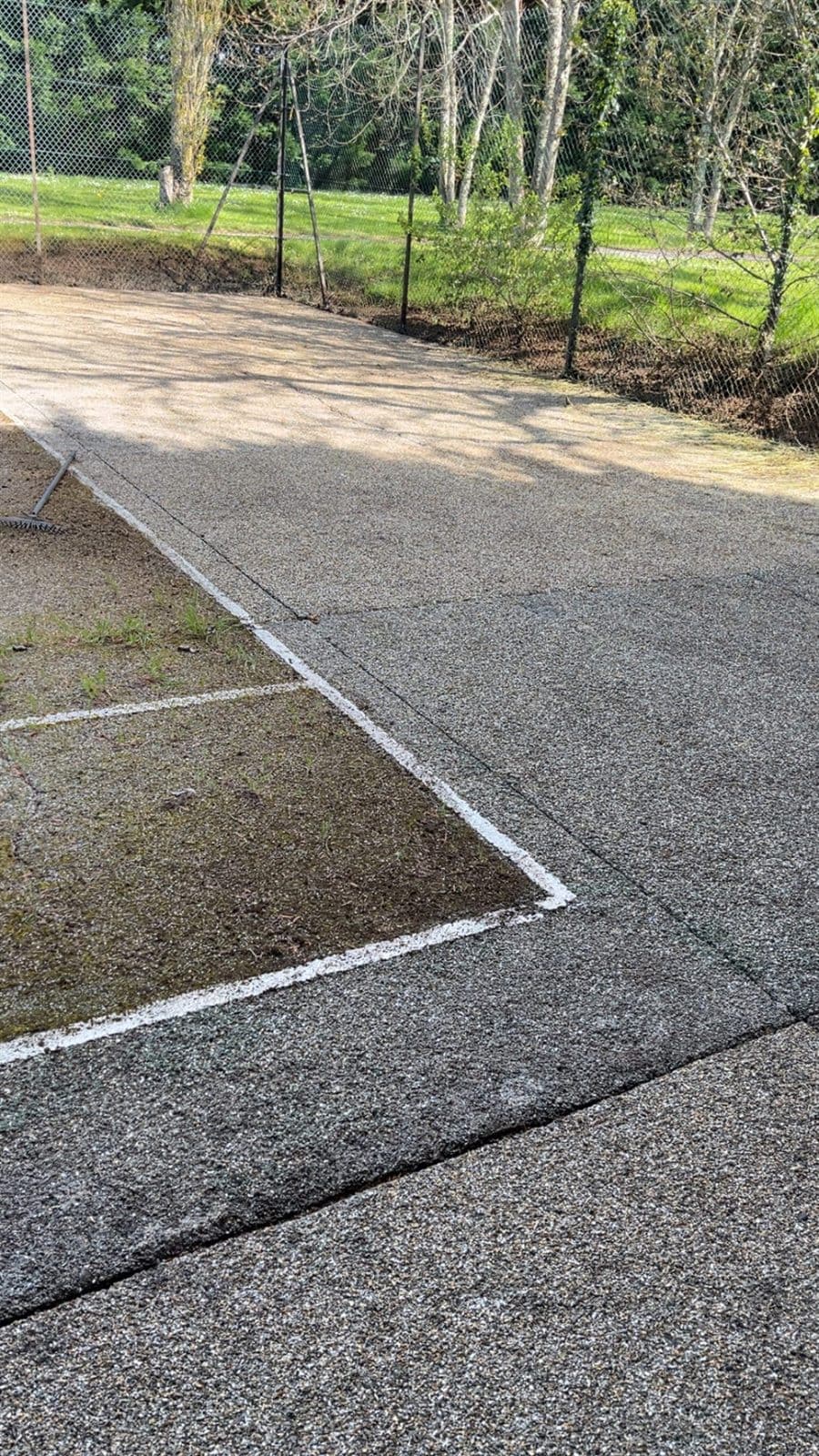 Terrasse extérieure propre après démoussage complet par H-Company 47